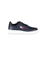 Tommy Hilfiger Men's Blue Polyester Sneaker - 42 EU