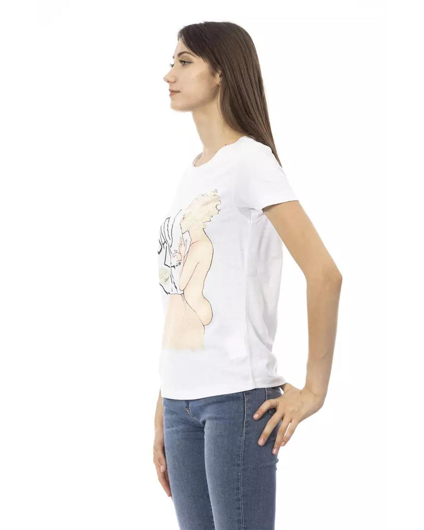 Graphic Print Short Sleeve T-Shirt S Women