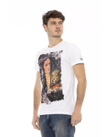 Front Print Short Sleeve T-Shirt M Men