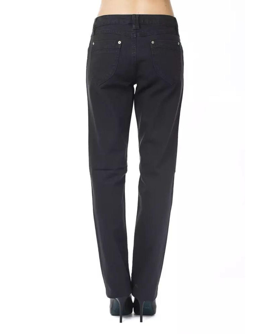 Ungaro Fever Women's Blue Cotton Jeans & Pant - W30 US