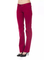 Ungaro Fever Women's Red Cotton Jeans & Pant - W30 US