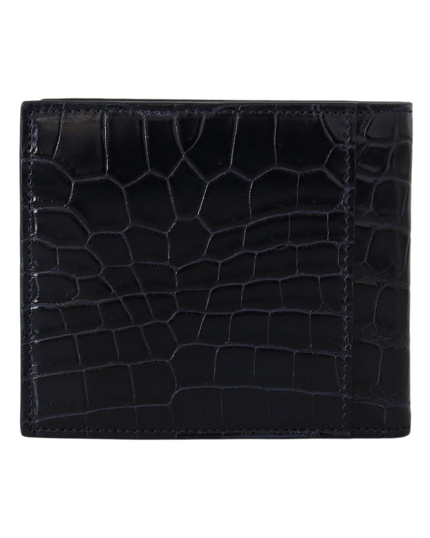 Dolce & Gabbana Crocodile Leather Bifold Wallet One Size Men