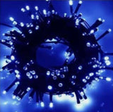 Solar Fairy String Lights 200 LED Outdoor Garden Christmas Party Décor Blue