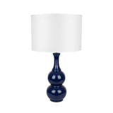 Pattery Barn Table Lamp - Blue