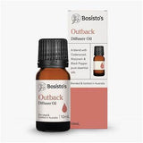 3x Bosistos Diffuser Oil Outback - Cederwood, Marjoram & Black Pepper 10mL