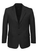 Mens 2 Button Classic Plain Suit Jacket Bamboo Blend Business Wedding  - Charcoal - 137