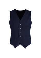 Mens Peaked Vest Waistcoat w/ Knitted Back Suit Formal Wedding Dress Up - Charcoal - 102