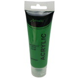 ARTISTS ACRYLIC PAINT Craft 75ml Tube Non Toxic Paints Water Based - Light Green