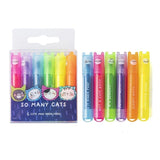 36pcs So Many Cats Cute Scented Mini Highlighter Pens