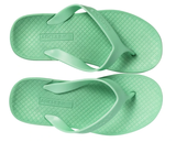 ARCHLINE Orthotic Thongs Arch Support Shoes Footwear Flip Flops - Dew Green - EUR 38