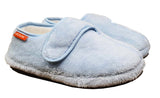 ARCHLINE Orthotic Plus Slippers Closed Scuffs Pain Relief Moccasins - Baby Blue - EU 35