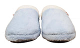 ARCHLINE Orthotic Slippers Slip On Arch Scuffs Pain Relief Moccasins - Baby Blue - EU 40