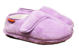 ARCHLINE Orthotic Plus Slippers Closed Scuffs Pain Relief Moccasins - Lilac - EU 35