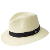 BAILEY Spencer Lite Straw Hat Summer Sun MADE IN USA Trilby Fedora 63200 - Natural - L