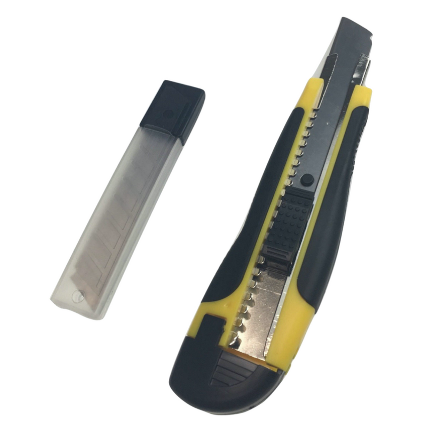 BOX CUTTER & BLADES Knife Retractable Blade Snap Off Razor 18mm Durable Opener