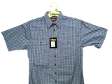 BISLEY SHORT SLEEVE SHIRT Everyday Casual Business Work Cotton Blend Check - BS2573_CAMO (AMO) - S