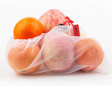 Set of 10 ECOCLAND Reusable Mesh Produce Bags Fruit Grocery Storage Washable Eco Bag