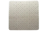 Square Anti Slip Loofah Shower Rug Non Slip Bathroom Bath Mat Water Drains