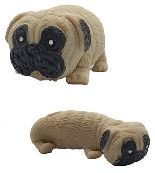 Stretch Pug Fidget Anti Stress Sensory Squishy Dog Puppy Autism Anxiety ADHD