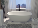 Compact Freestanding Cast stone - Solid Surface Bath 1500mm Length