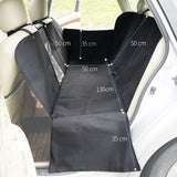 Ondoing Cargo Pet Car Boot Back Seat Cover Rear Dog Waterproof Protector Liner Mat Pad Black