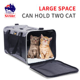 Ondoing Foldable Pet Carrier Bag Cat Dog Soft Crate Cage Kennel Tent Travel Portable Car