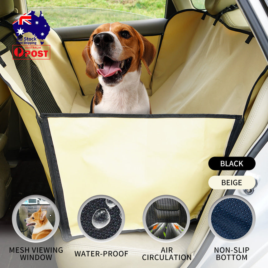 Ondoing Cargo Pet Car Boot Back Seat Cover Rear Dog Waterproof Protector Liner Mat Pad Grey