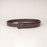 Peroz Ida Women's Brown Leather Knot Belt