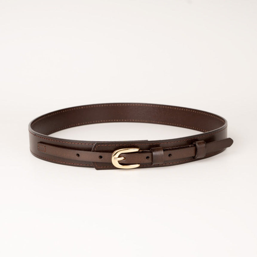 Peroz Arcangela Women's Dark Brown Waist Belt