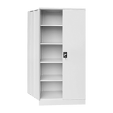 Two-Door Shelf Office Gym Filing Storage Locker Cabinet Safe