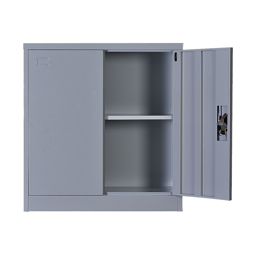 Two-Door Shelf Office Gym Filing Storage Locker Cabinet Safe