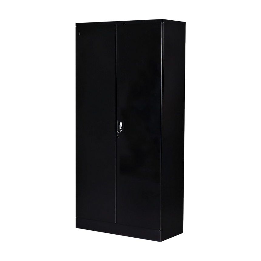 Two-Door Shelf Office Gym Filing Storage Locker Cabinet Safe