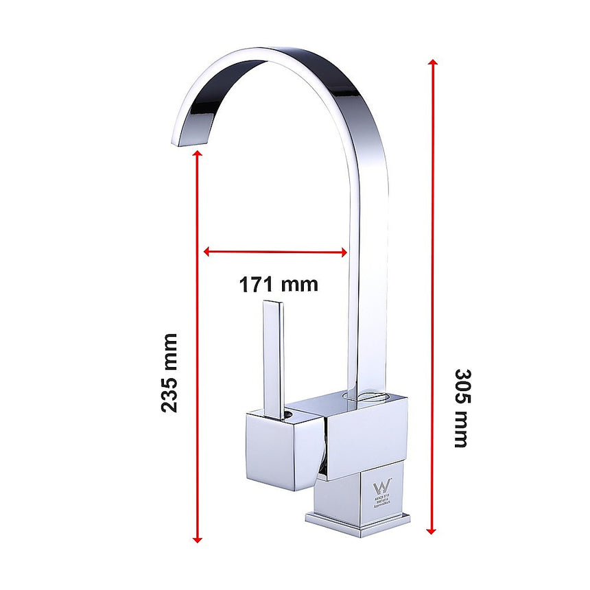 Basin Mixer Tap Faucet -Kitchen Laundry Bathroom Sink