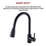 Basin Mixer Pull-Down Tap Faucet -Kitchen Laundry Bathroom Sink