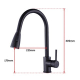 Basin Mixer Pull-Down Tap Faucet -Kitchen Laundry Bathroom Sink