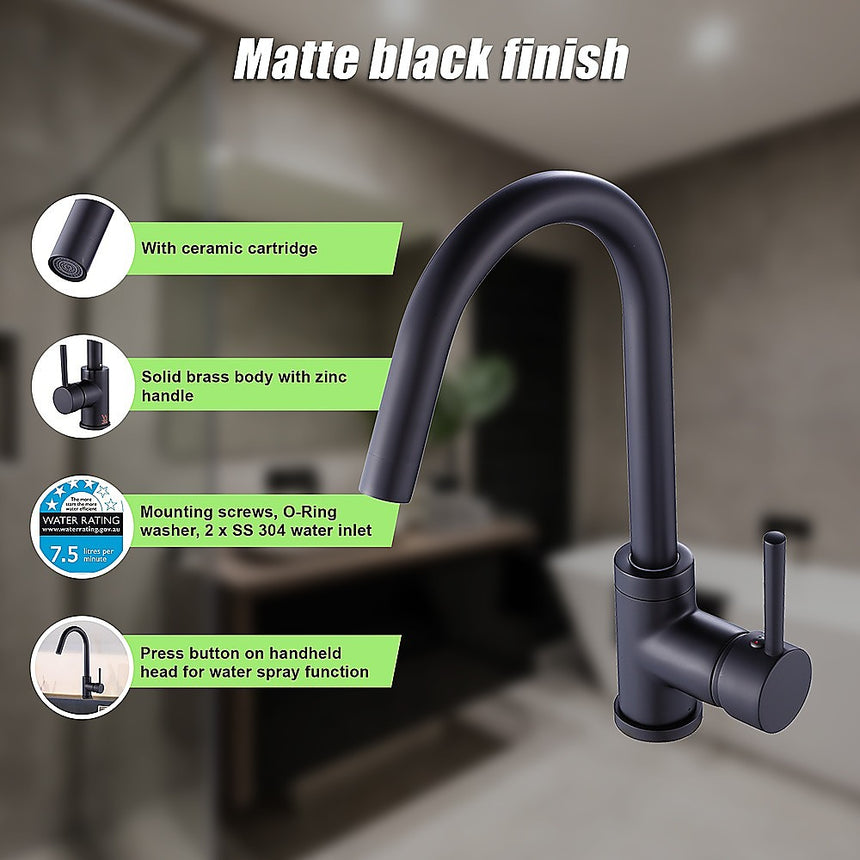 Kitchen Mixer Tap Faucet for Basin Laundry Sink