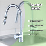 Basin Mixer Tap Faucet -Kitchen Laundry Bathroom Sink