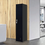 One-Door Office Gym Shed Clothing Locker Cabinet