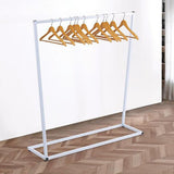 Commercial Clothing Garment Rack Retail Shop White