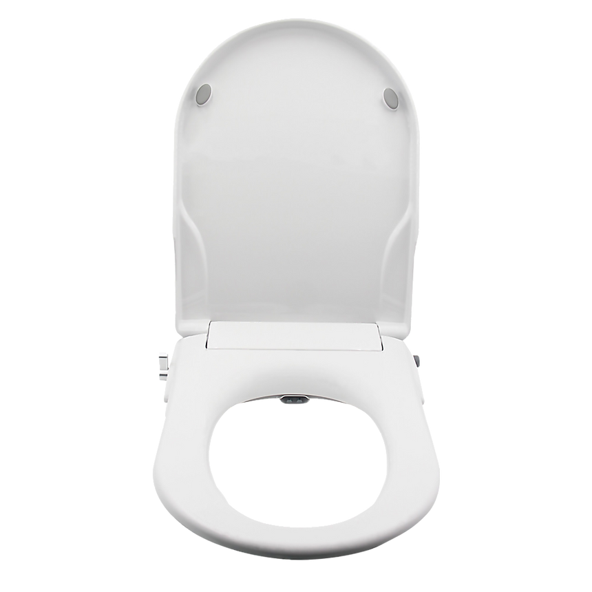 Non Electric Bidet Toilet Seat W/ Cover Bathroom Spray Water Wash