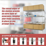 Modular Wire Storage Shelf 1500 x 600 x 1800mm Steel Shelving