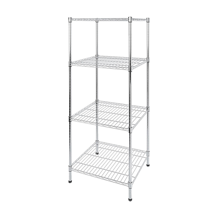 Modular Wire Storage Shelf 600 x 600 x 1800mm Steel Shelving