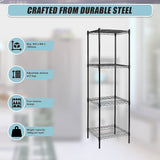 Modular Wire Storage Shelf 600 x 600 x 1800mm Steel Shelving