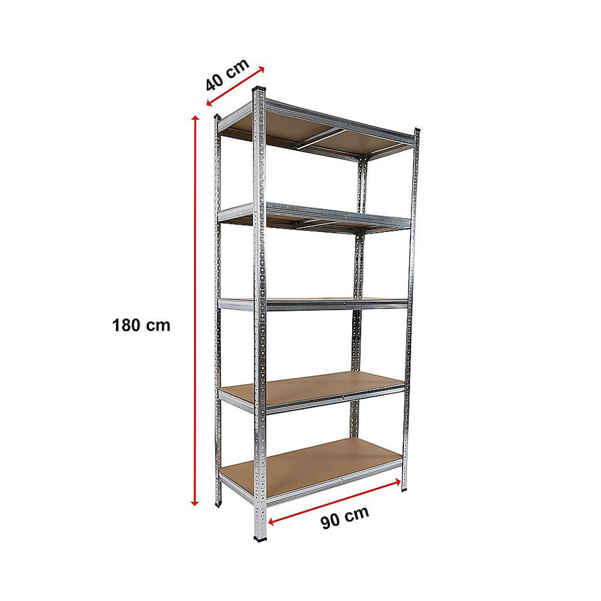 2 x 1.8M Garage Shelving Warehouse Rack Storage Shelves Pallet Racking