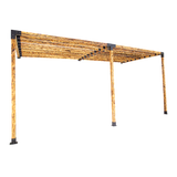 Roof Pergola Gazebo Shed Matte Black Steel Brackets DIY Kits