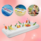 Inflatable Drinks Holder Floating Ice Bar Pool Party