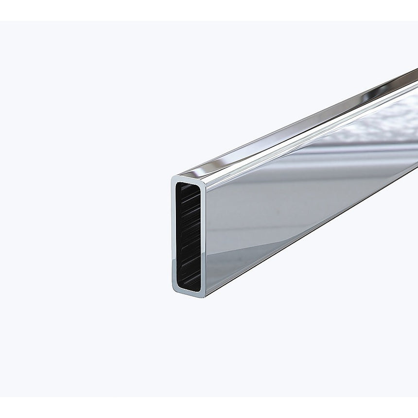 Frameless Glass Sliding Door Shower Screen Rail in Chrome