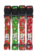 Christmas Dog Collars Adjustable - Moondidley Pets Large Red Mittens