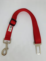 Seat Belt Safety Travel Attachment Connector - Moondidley Pets Red