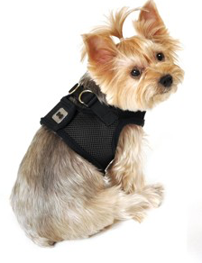 Vest Harness Pet Dog-Cat Step-in Velcro and Buckle Attachments - Moondidley Pets Large Red